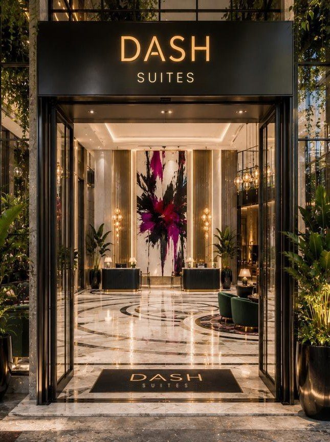 Dash Suites entrance